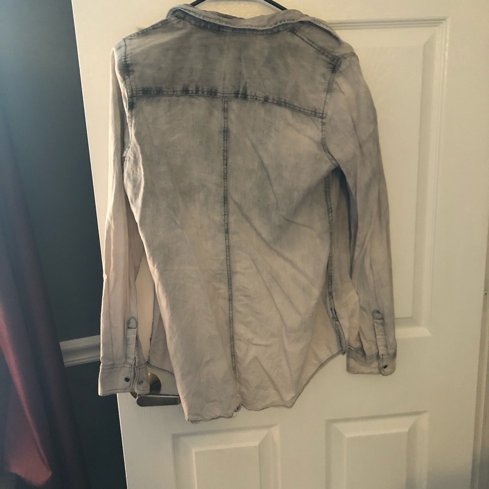 Light grey button down - Picture 2 of 2